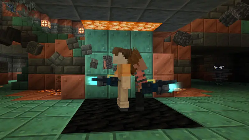 Скриншот Блочный бластер Add-On №6