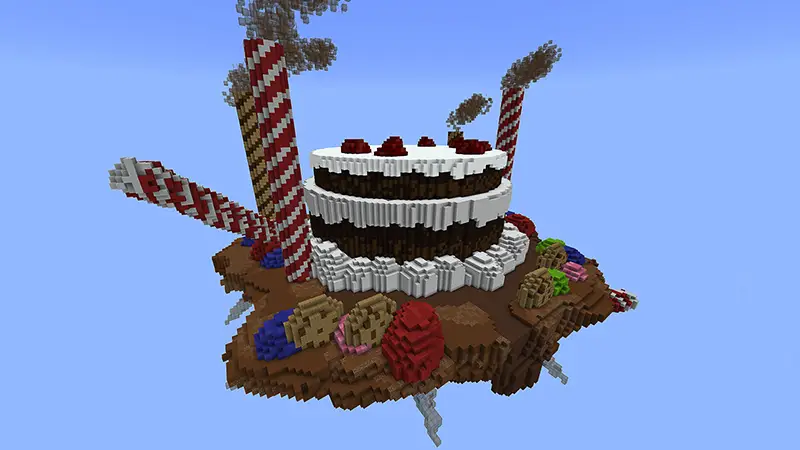 Скриншот Spleef Wars: небесные острова №3