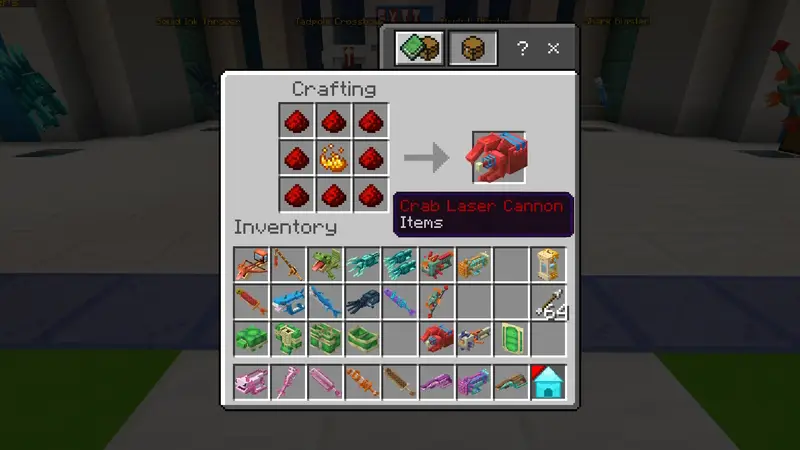 Скриншот Расширение «Водное оружие мобов» №4