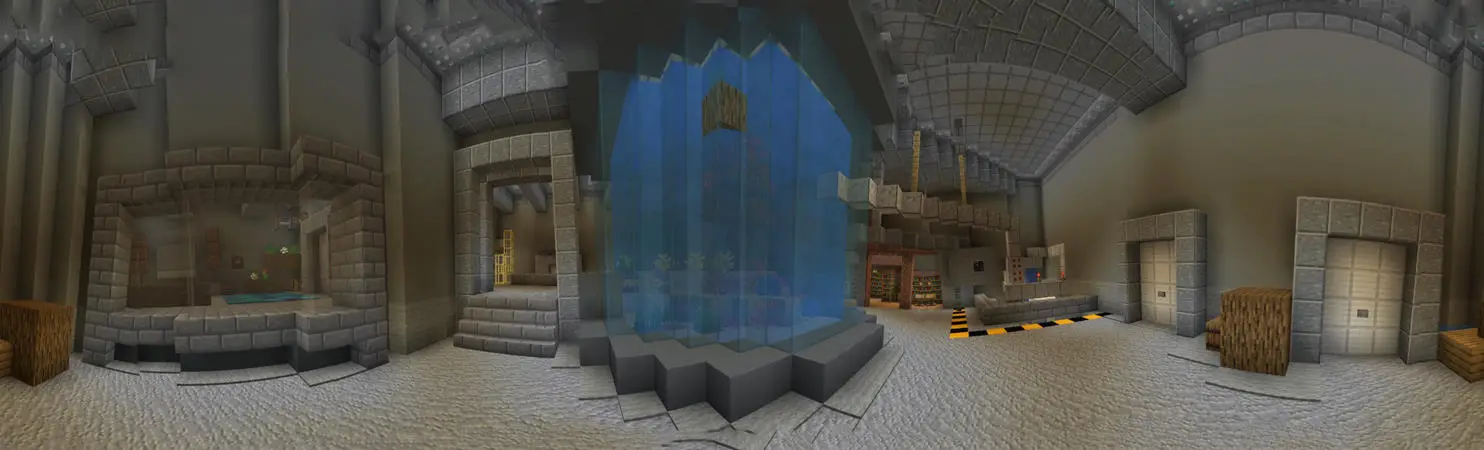 Идеальная секретная база panorama