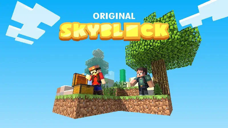 Оригинальная игра Skyblock
