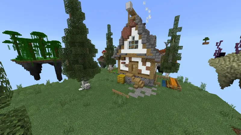 Скриншот Skyblock: потрясающие биомы №2