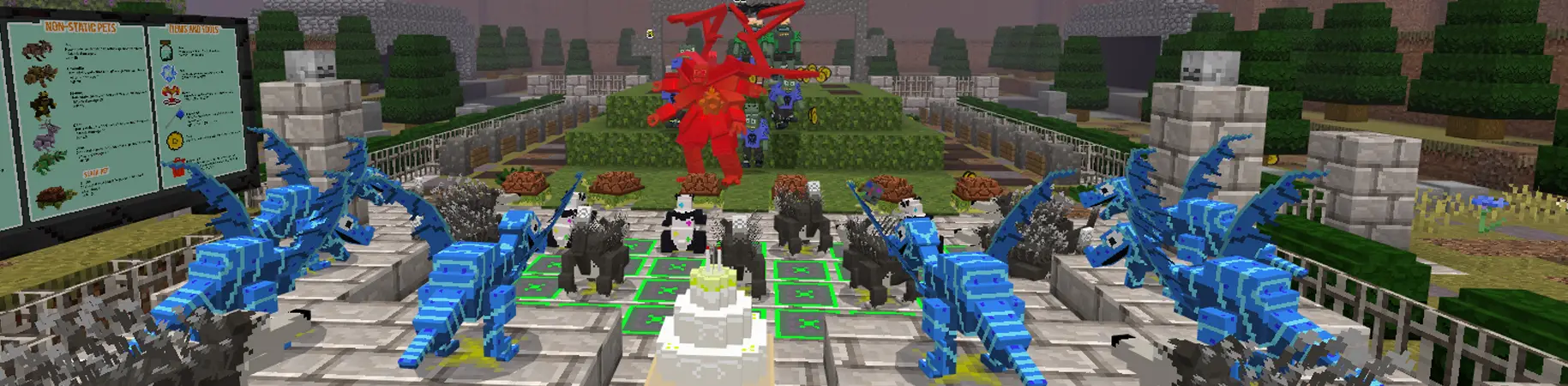 Битва на заднем дворе panorama