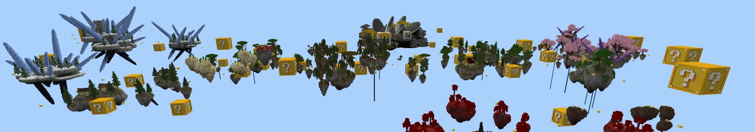 Skyblock удачи panorama