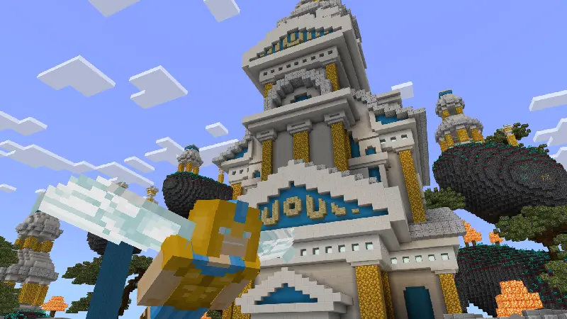 Скриншот Skyblock: эфир №1