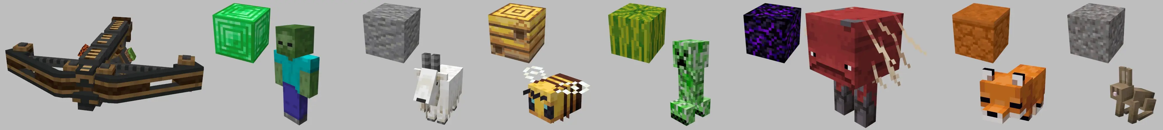 Блоки — это мобы panorama