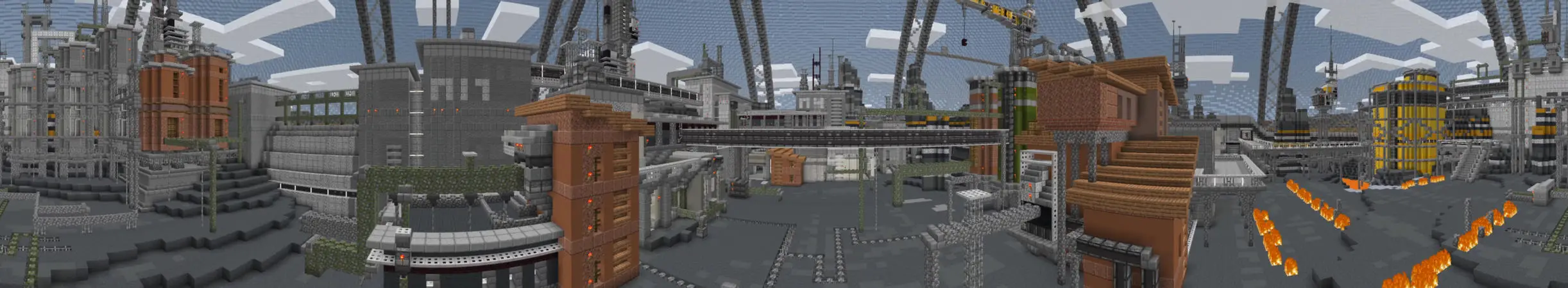 Космический город panorama