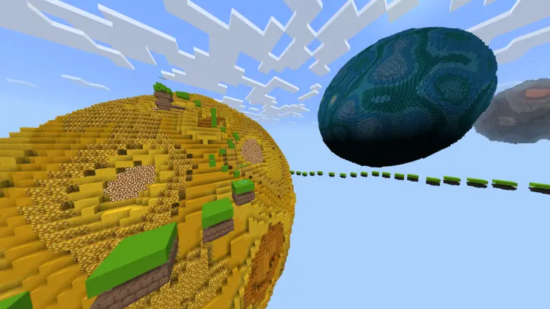 Скриншот Космический паркур №2