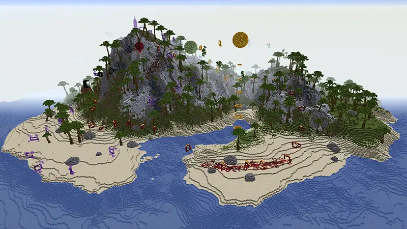 Скриншот Гонка на элитрах №4