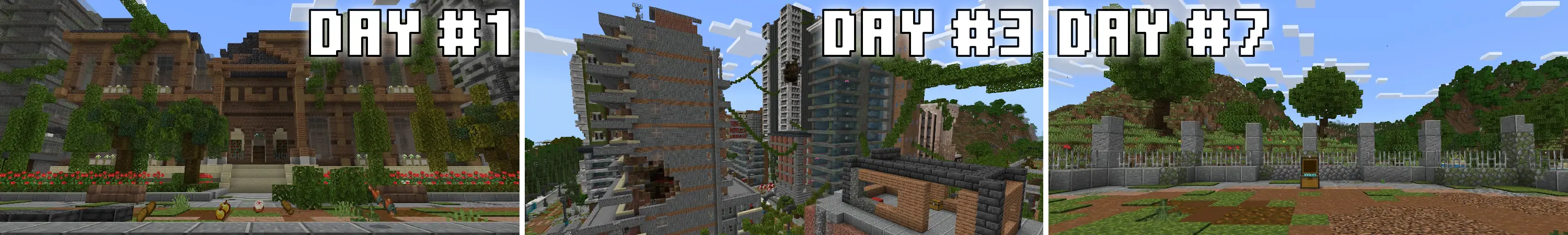 Выживание: 7 дней в заброшенном городе panorama