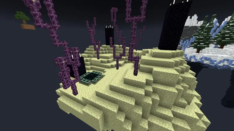 Скриншот Skyblock: потрясающие биомы №5