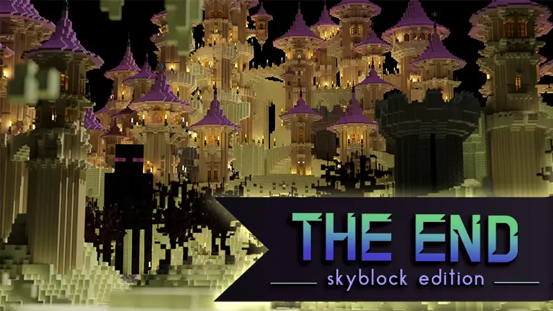Край. Skyblock