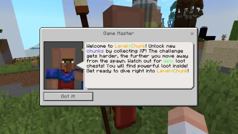 Скриншот Уровень=Чанк №2