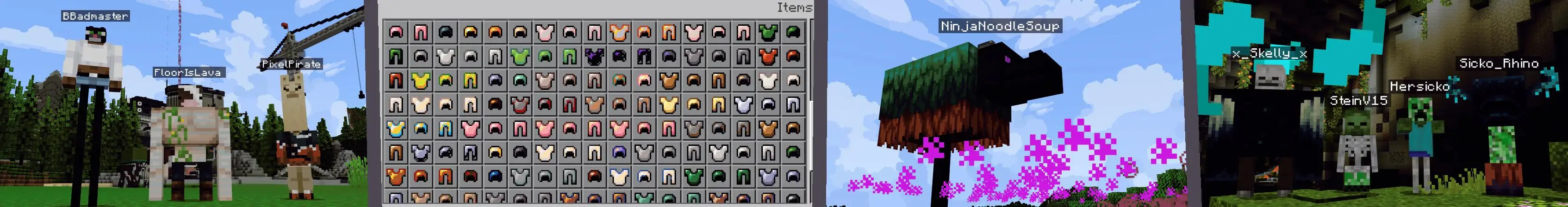 Создаваемые мобы: превращение panorama