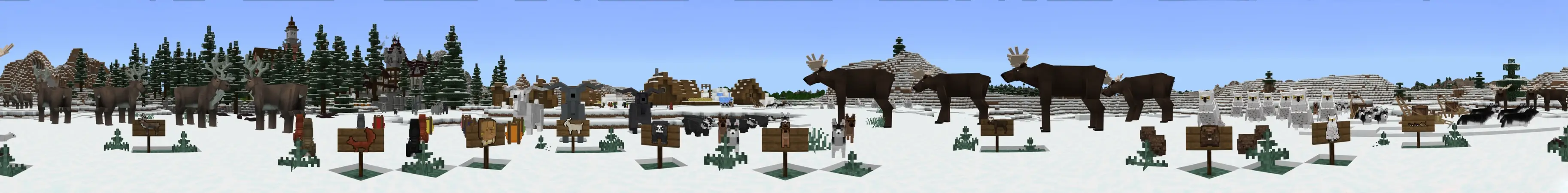 Зимний отдых panorama