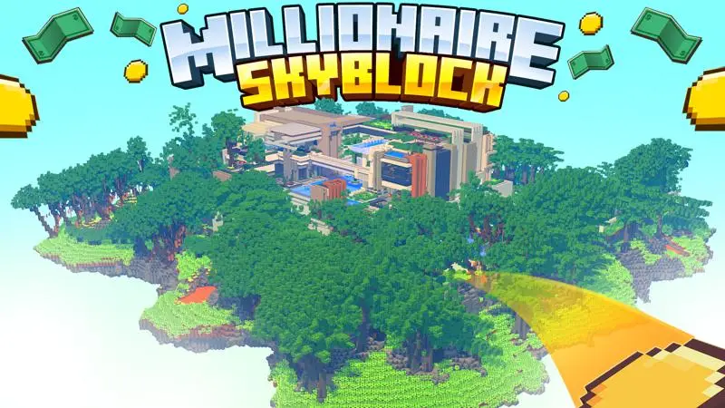 Миллионер в Skyblock
