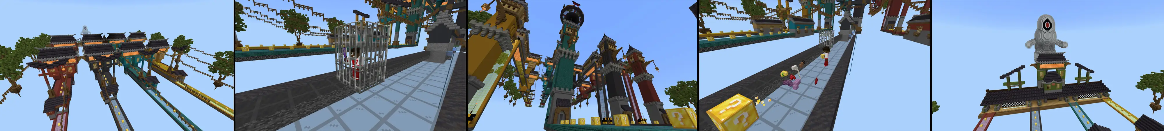 Гонка блоков удачи panorama