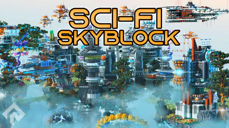 Научно-фантастический Skyblock