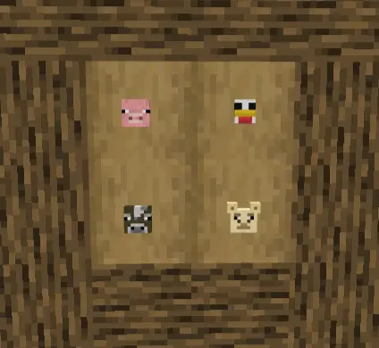 Тушки животных