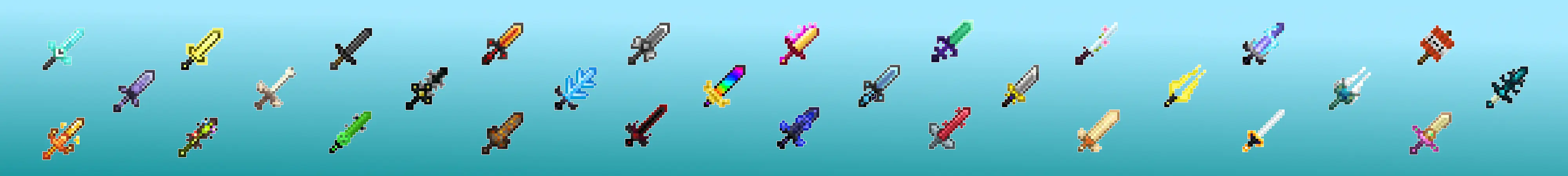 PvP мечи panorama