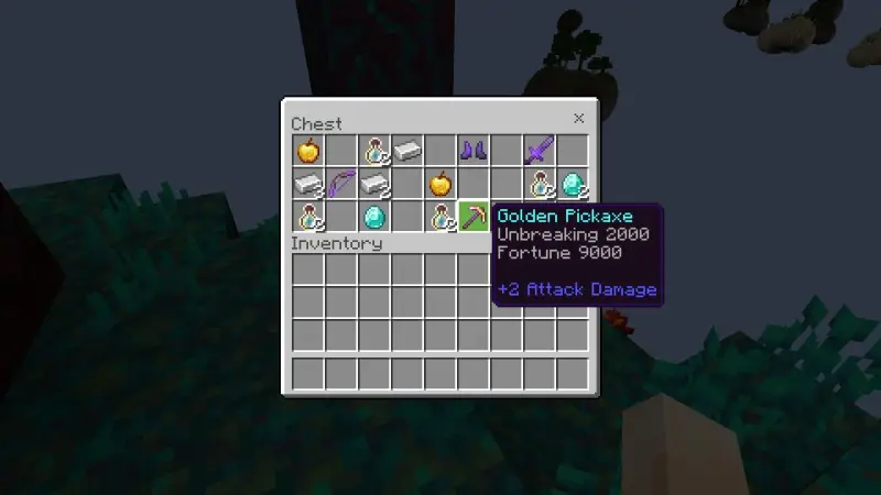 Скриншот Хакерское испытание Skyblock №5