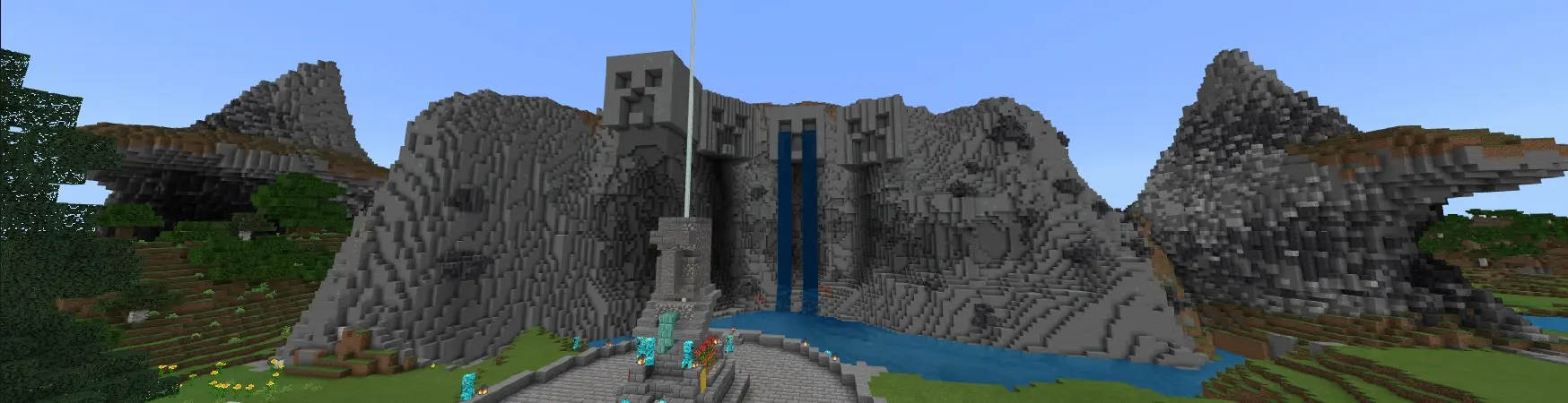 Гора криперов panorama