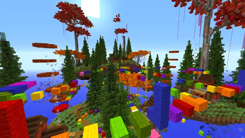 Скриншот Радужный паркур №5