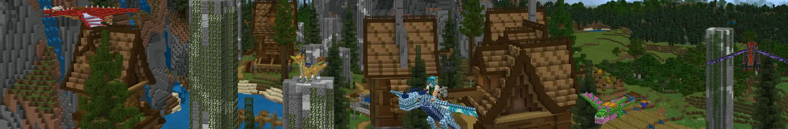 Драконы panorama