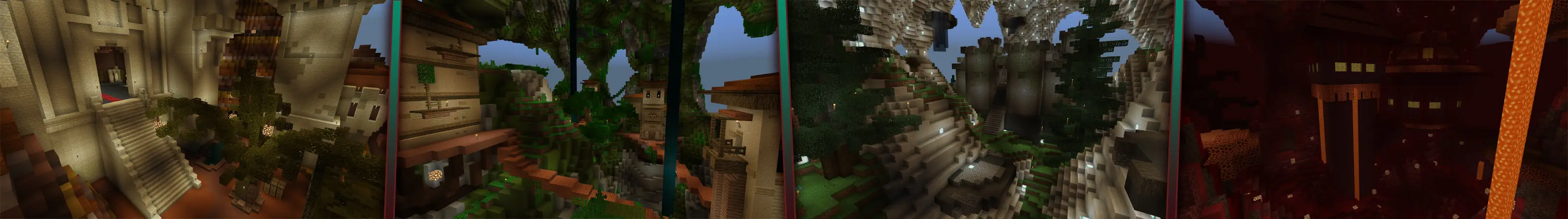 Капсульные биомы panorama