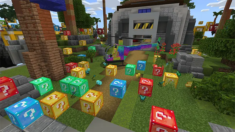 Скриншот Дополнительный Skyblock на удачу №1