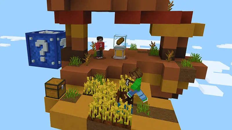 Скриншот Мегаблоки удачи Skyblock №4