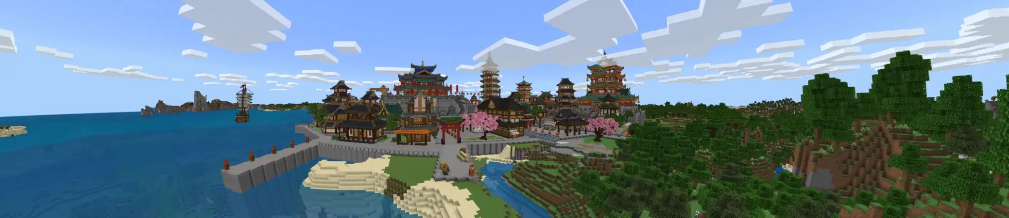 Город ниндзя panorama