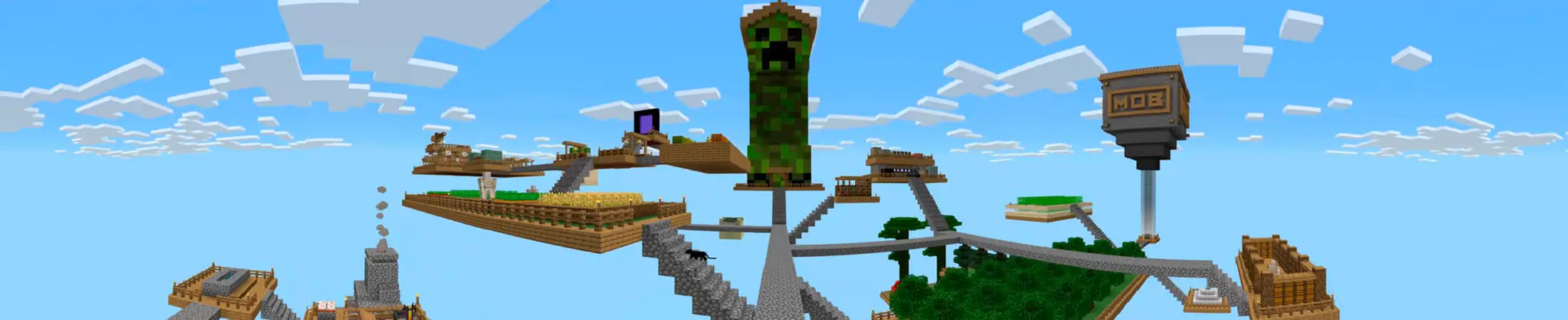 Skyblock, но все готово panorama