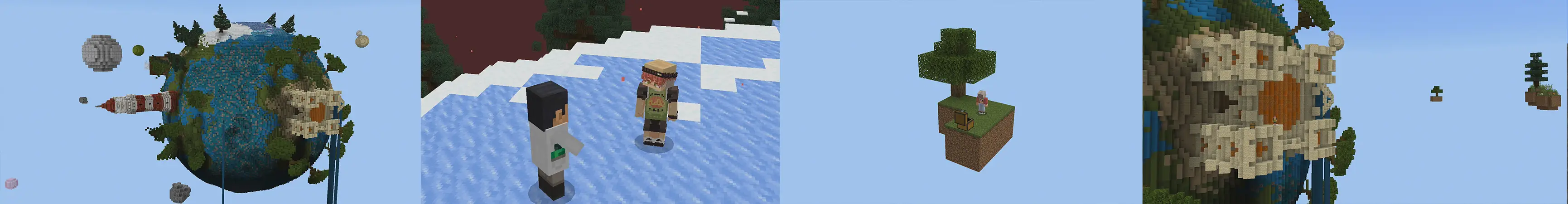 Skyblock: Земля panorama