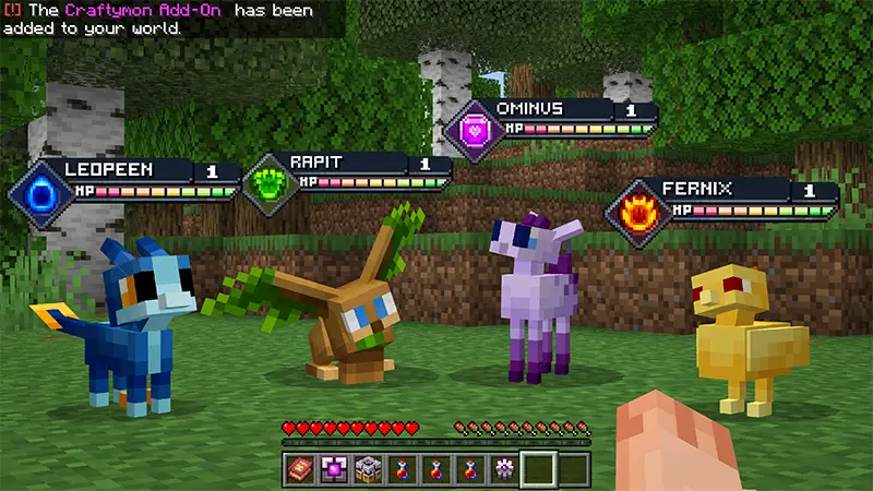 Скриншот Дополнение CRAFTYMON №3