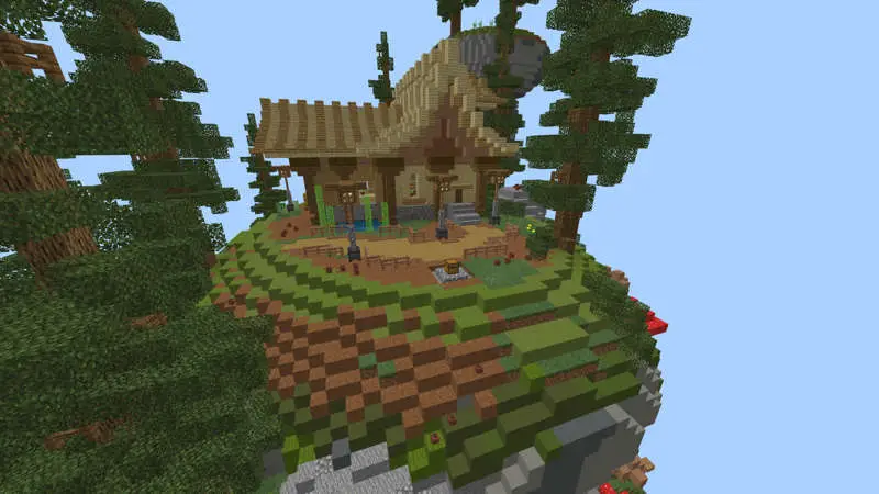 Скриншот Skyblock: нубы против профи против хакеров №4