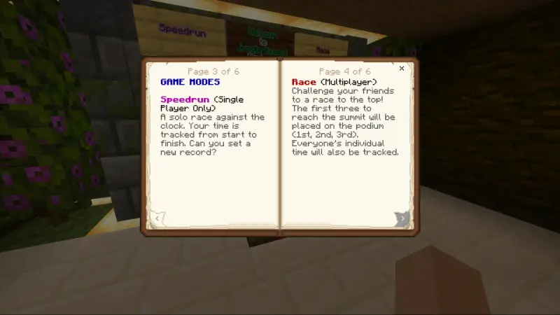 Скриншот Восхождение в джунгли Спиральный паркур №2