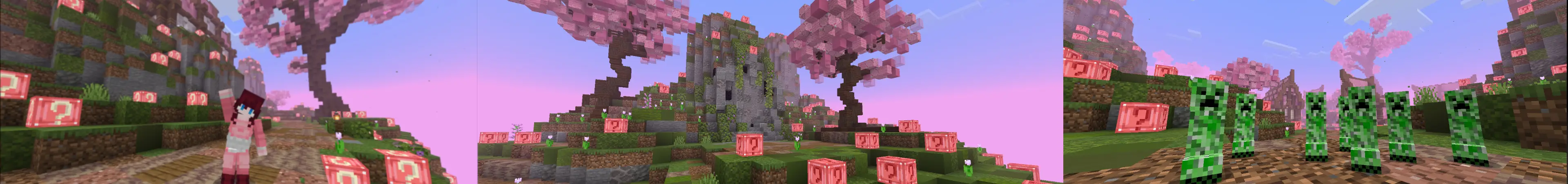 Skyblock: сакура panorama