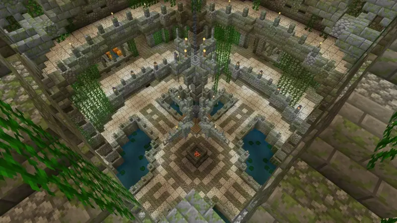 Скриншот Подземный храм в вулкане №3