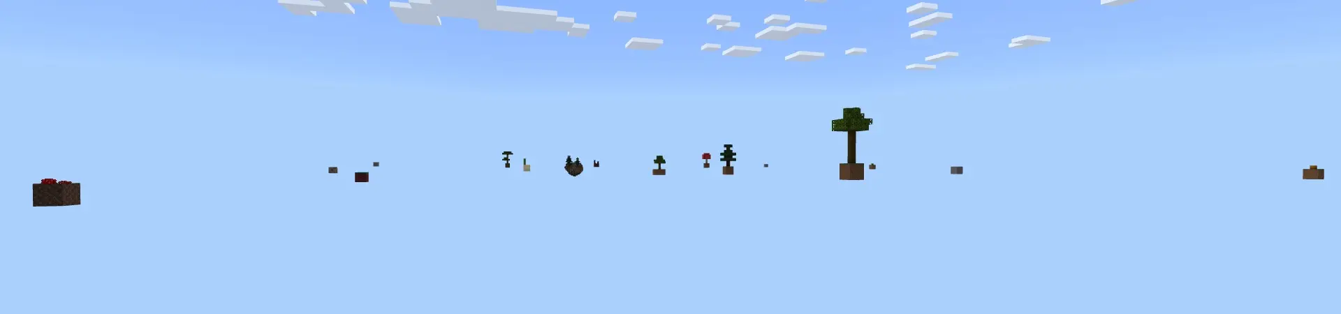 Оригинальная игра Skyblock panorama