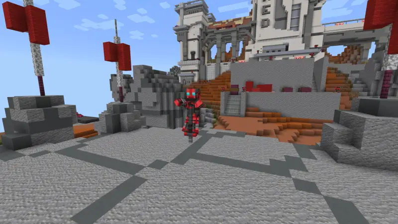 Скриншот Красные против синих: блоки удачи №2