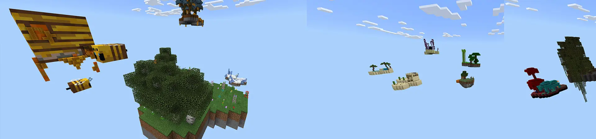 Блок пчел panorama