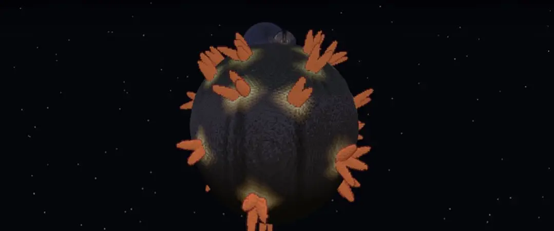 Лунный Skyblock panorama