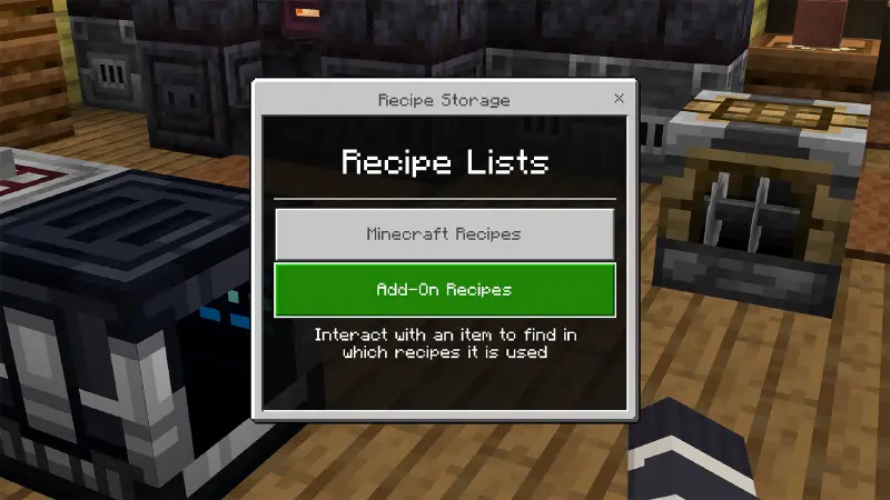 Скриншот Uncrafter+ 2.1 Add-On №4