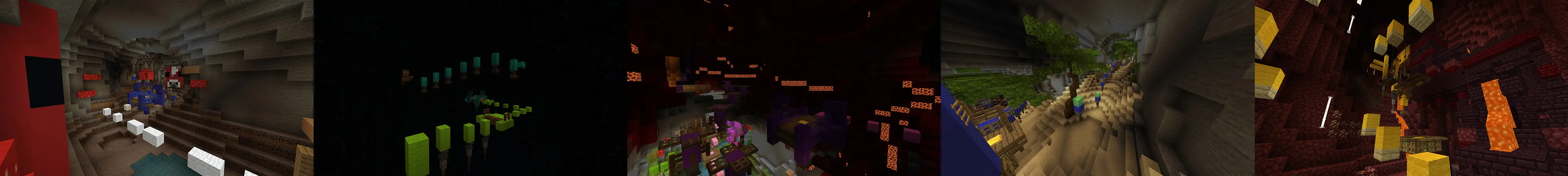 Пещерный паркур panorama