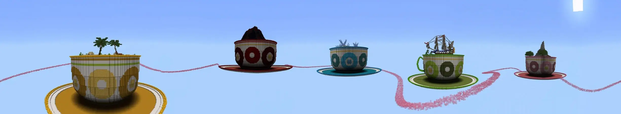 Небесные чашки panorama