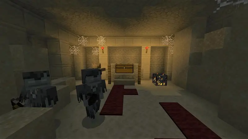 Скриншот Простые стартовые области: пустынный храм №4