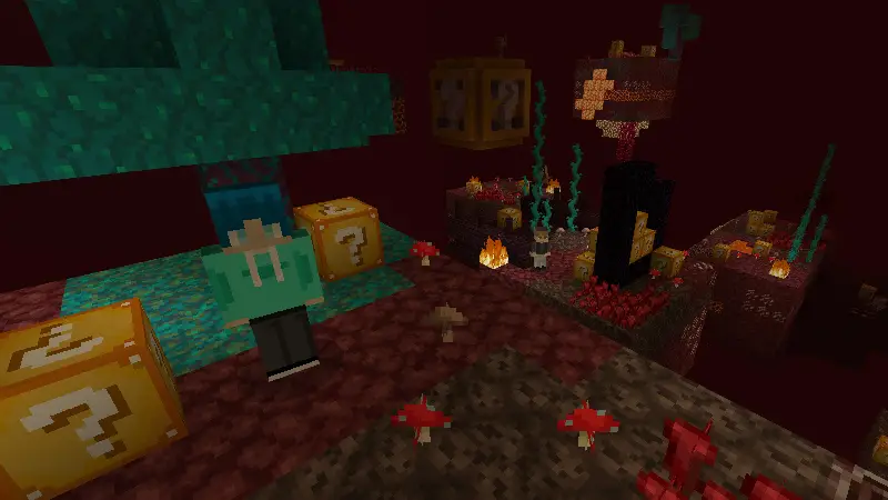 Скриншот SKYBLOCK НА УДАЧУ! №4