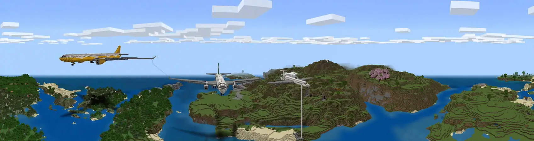 Нуб, профи, бог: самолет panorama