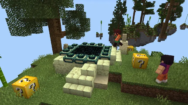 Скриншот Блок удачи в Skyblock №5